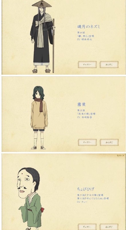 【夏目友人帐妖怪图鉴】有没有哪个妖怪你特别喜欢[嘻嘻]