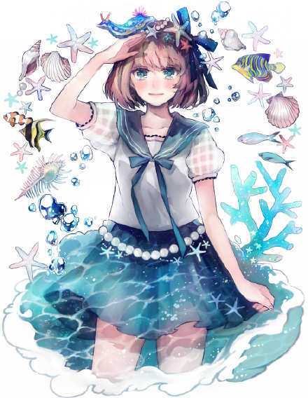 校服萝莉看起来都是软妹，哈哈