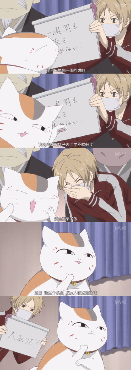 夏目友人帐那些美好的回忆[悲伤]
回忆越是美好，现实就越让人回味[嘻嘻]