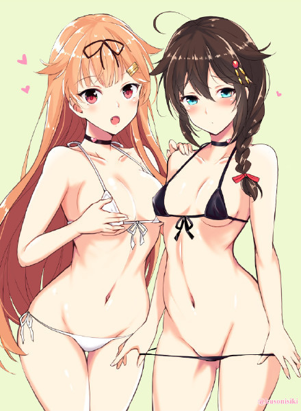 #营养快线系列#这种露点露一点点什么的最好了，犹抱琵琶半遮面的感觉最是挠人[花心]