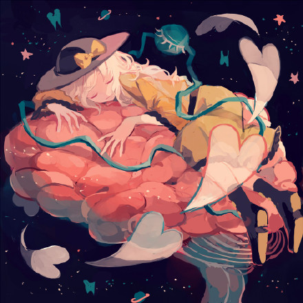 暗黑风萝莉，给人一种另类的感觉[嘻嘻]