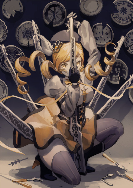 暗黑风萝莉，给人一种另类的感觉[嘻嘻]