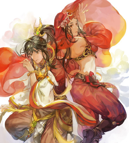 国人画师，画风很美，留着提高审美[嘻嘻]