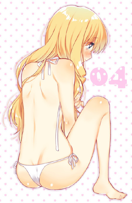 #营养快线系列#比基尼拉拉队集合了[花心]