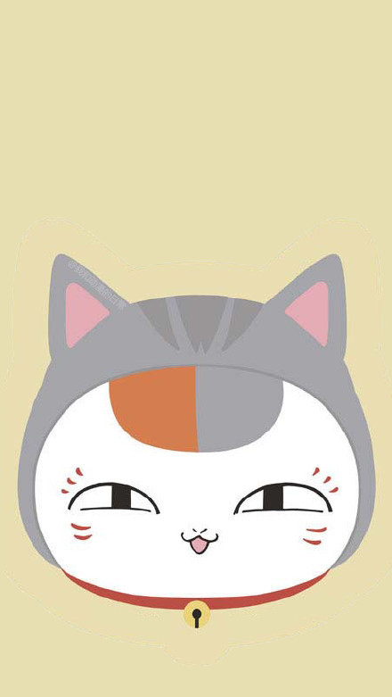 一组夏目友人帐官方素材图的头像、手机壁纸[嘻嘻]