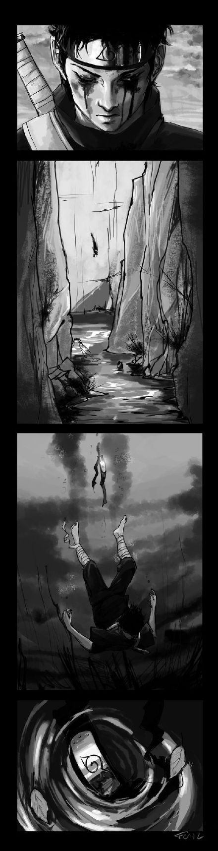 一个拥抱黑暗，却心向光明的人——#宇智波#止水