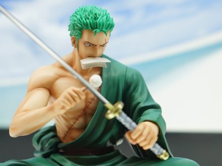 MH展会图：这款 POP 索隆简直是帅呆爱不释手啊！[嘻嘻]