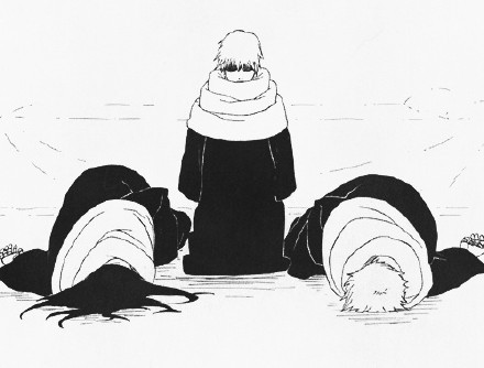 #晓组织# 之所以喜欢永恒，是因为不想失去[悲伤]
战争将一个幼小的心灵彻底扭曲，造就了一幕人生的悲剧