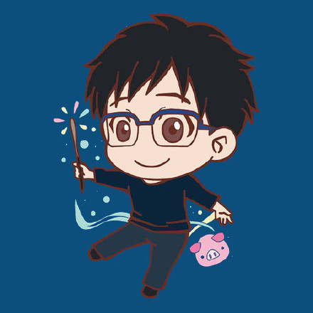 冰上的尤里 Q版头像一组[可怜]