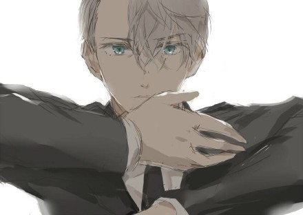 冰上的尤里维克托同人美图！[嘻嘻]