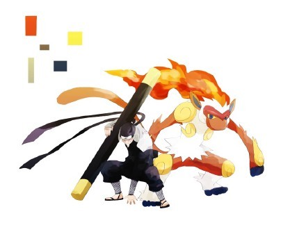 加入火影的通灵术召唤出的是数码宝贝会会怎样,帅呆了[嘻嘻]