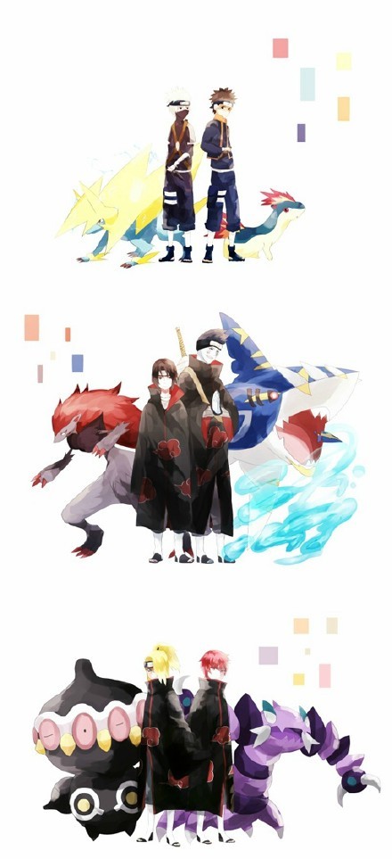 加入火影的通灵术召唤出的是数码宝贝会会怎样,帅呆了[嘻嘻]