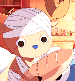 可爱的乔巴，即便被伤害却依然保持着对生活的热爱[可怜][嘻嘻]