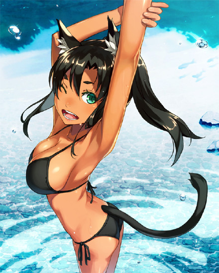 #营养快线系列# 这样的厨娘你爱吗？皮肤有一个阳光般的自然美[哈哈]