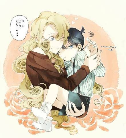 柯南同人美图，好赞的画风[嘻嘻][害羞]