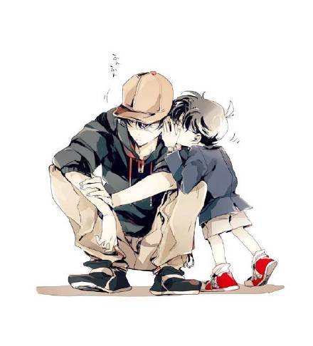 柯南同人美图，好赞的画风[嘻嘻][害羞]