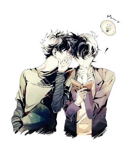 柯南同人美图，好赞的画风[嘻嘻][害羞]