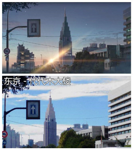 你的名字圣地巡礼，#二次元三次元#完美交汇，令人向往！[嘻嘻]