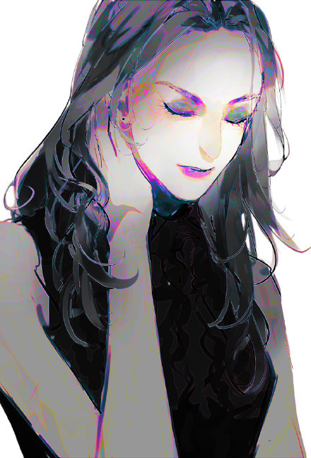 国人画师笔下的#美少女#，个个都是那么的水灵[哈哈][害羞]