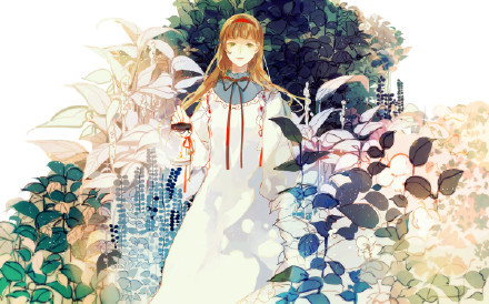 国人画师笔下的#美少女#，个个都是那么的水灵[哈哈][害羞]