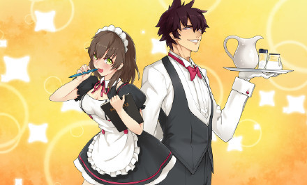 曹焱兵男仆和夏玲女仆装壁纸一枚[钱]