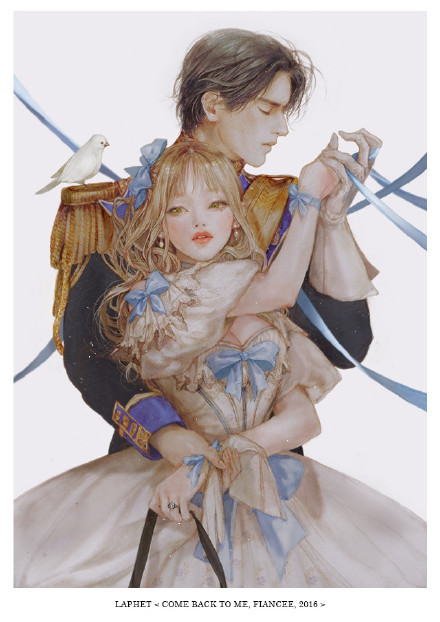 巴洛克风格的#美少女#，有几分诡谲[思考]