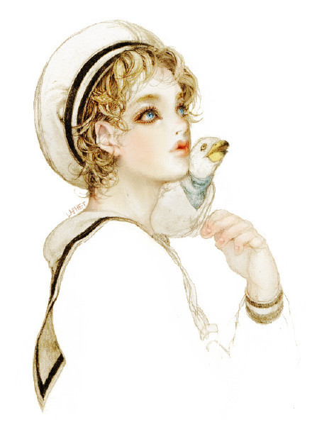 巴洛克风格的#美少女#，有几分诡谲[思考]