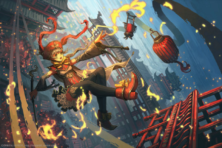 华丽丽的复古风#美少女#