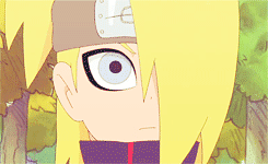 #晓组织#迪达拉也卖萌 萌就是一瞬间的艺术，一瞬即永恒[花心]