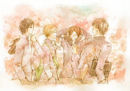 夏目友人帐同人美图，温暖恬淡让人难以忘怀[悲伤]