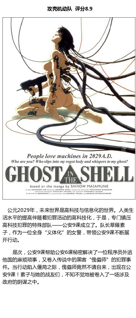 #补番#9部很有深度，越看越好看的高分动画作品[嘻嘻]