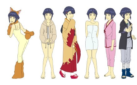 从萝莉到御姐完美演绎，雏田酱的不同时期