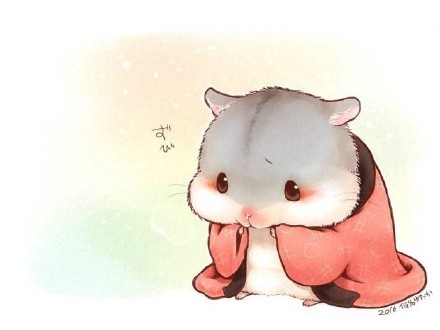 国外网友笔下的小仓鼠系列，治愈系[可怜][哈哈]