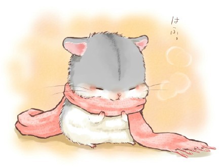 国外网友笔下的小仓鼠系列，治愈系[可怜][哈哈]