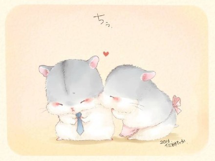 国外网友笔下的小仓鼠系列，治愈系[可怜][哈哈]