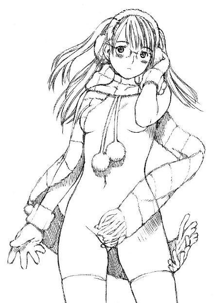 #营养快线系列#手绘萝莉更性感[挖鼻屎][花心][害羞]