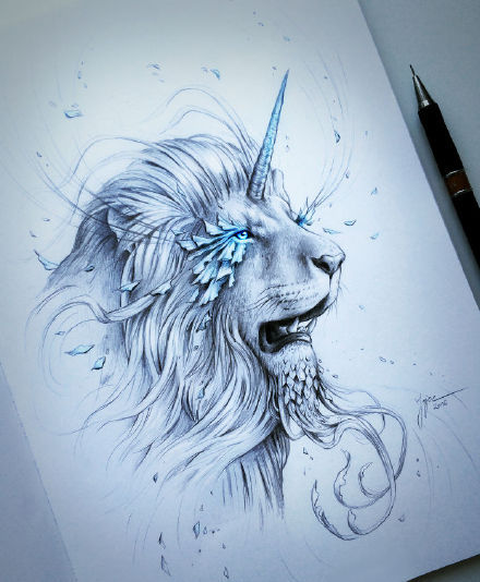 上古幻兽系，极致手绘[嘻嘻]