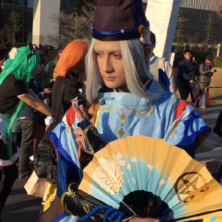 #C91#颜值高就是Cos一坨屎也好看，不信你看黄靖翔[吃惊][挖鼻屎]