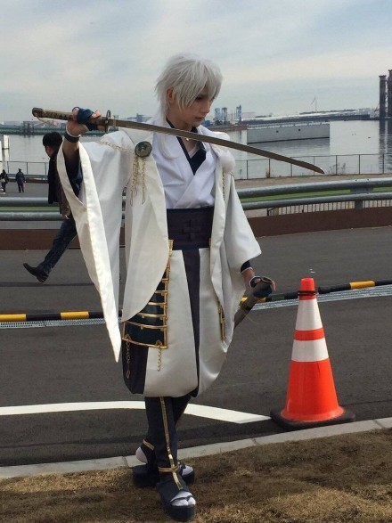 #C91#颜值高就是Cos一坨屎也好看，不信你看黄靖翔[吃惊][挖鼻屎]