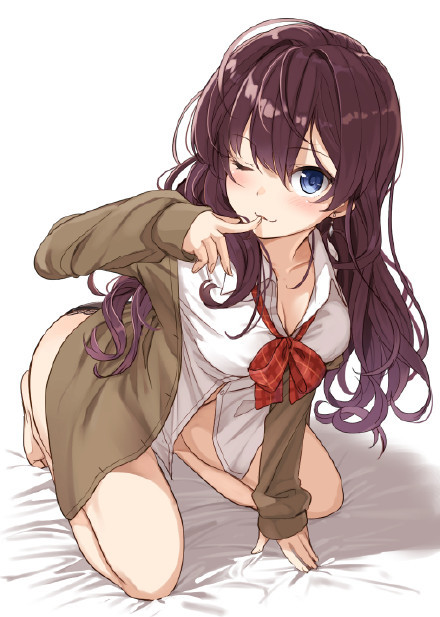 #营养快线系列#主动的妹子你能hold吗住[花心]