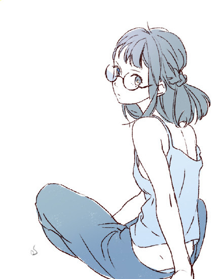 不一样的#美少女#
不一样的画风[嘻嘻]