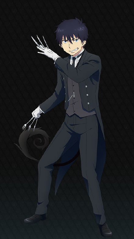 黑执事 X 青之驱魔师联合出品，超帅壁纸[嘻嘻]