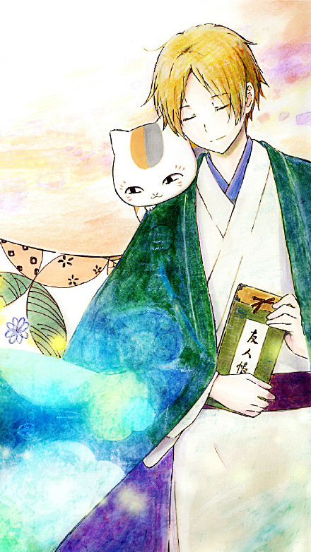 夏目友人帐美图欣赏，最爱那静静的一瞥[嘻嘻]