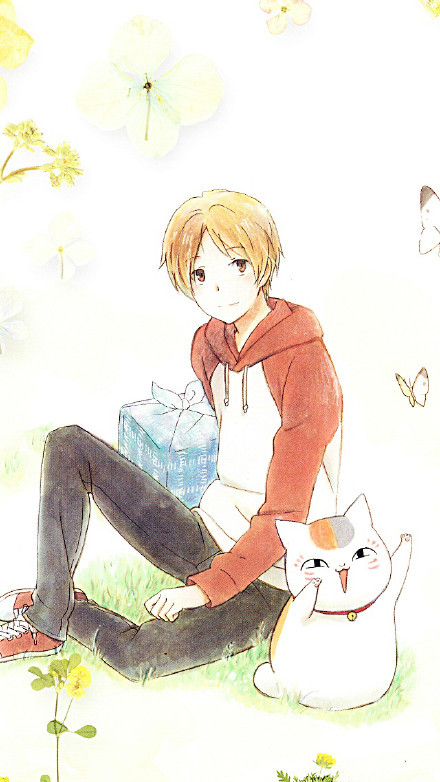 夏目友人帐美图欣赏，最爱那静静的一瞥[嘻嘻]