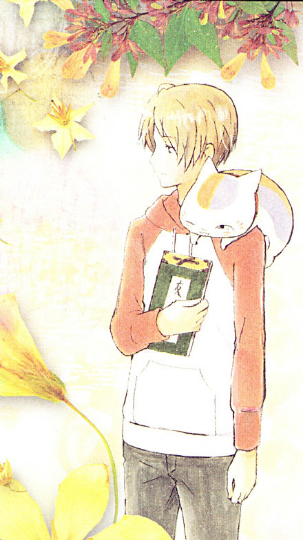 夏目友人帐美图欣赏，最爱那静静的一瞥[嘻嘻]