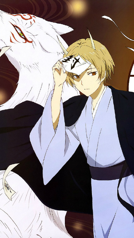 夏目友人帐美图欣赏，最爱那静静的一瞥[嘻嘻]