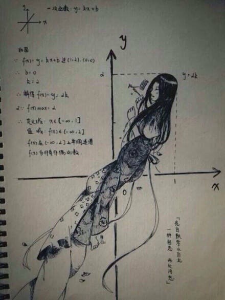 初中数学培养艺术大神的典范[挖鼻屎]
孩子你可以毕业了，中央美术学院在等着你[哈哈]
