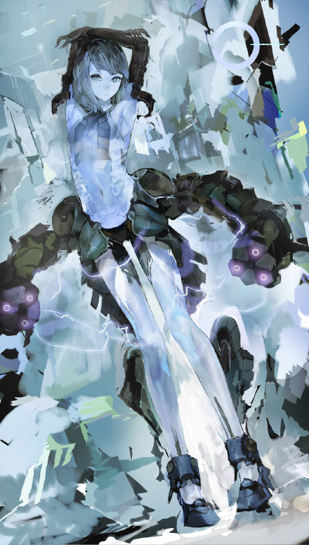 霓虹的暗黑系#美少女#，华丽丽的巴洛克，大爱[嘻嘻][花心]