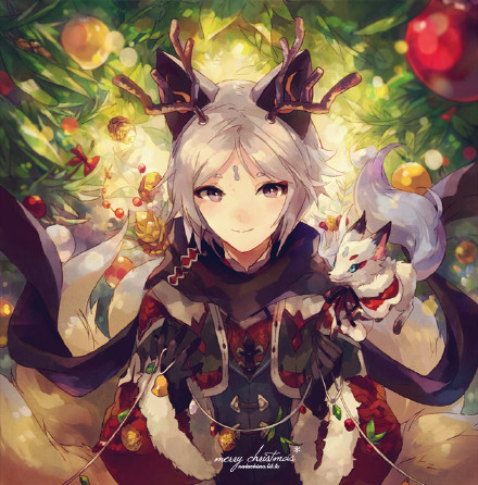 一直微笑着的#美少女#们
不论妖怪抑或人类，只要有心都爱[嘻嘻]