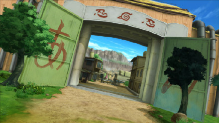 火影#二次元美景#，还记得木叶这些古建筑吗，发生了很多事儿，都已经不在了，物是人非[悲伤][活着回来]